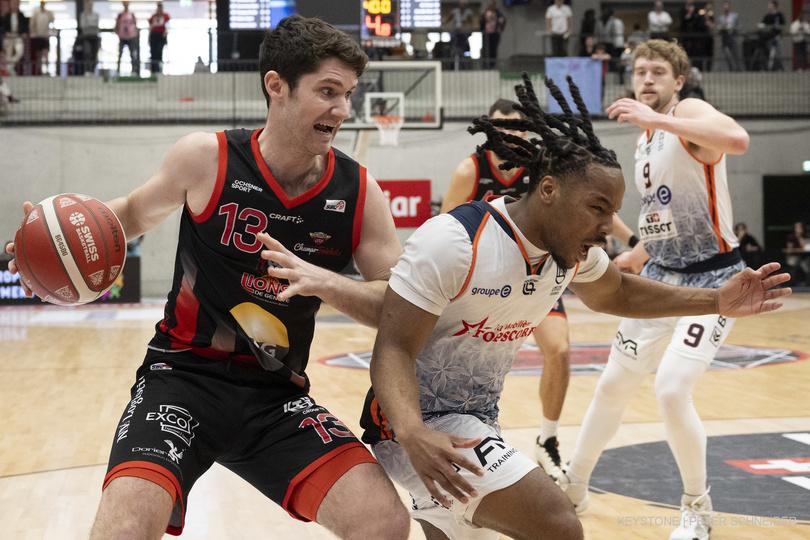 Poster Basketball, SB League Herren, Playoff Viertelfinals: Lions de Genève - Union Neuchâtel Basket