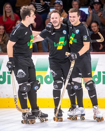 Poster Rollhockey NLA - Qualifikation: RHC Diessbach vs. Genève RHC