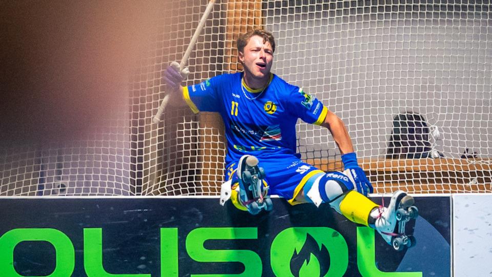 Poster Rollhockey NLA - Qualifikation: RHC Wimmis vs. RSC Uttigen