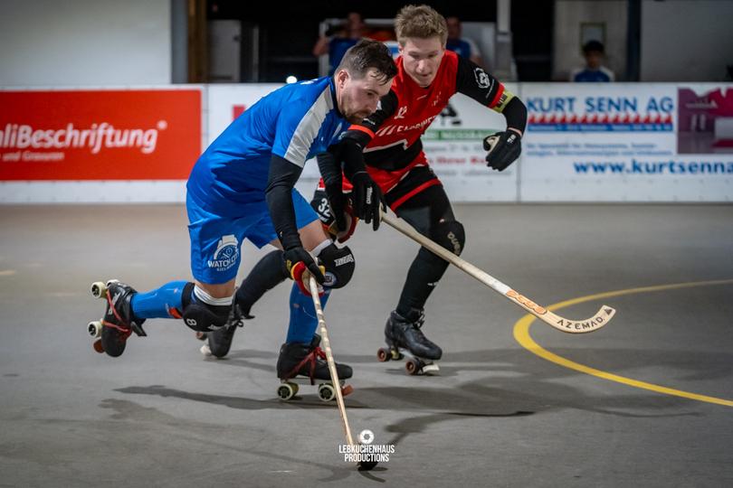 Poster Rollhockey NLB - Qualifikation: RHC Diessbach II vs. HC Münsingen Wölfe