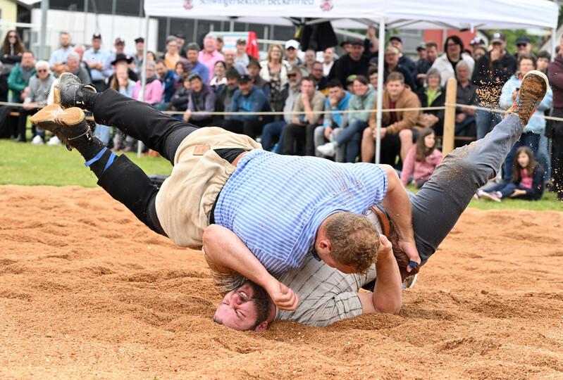 Poster Jurassisches Kantonalschwingfest Saignelégier