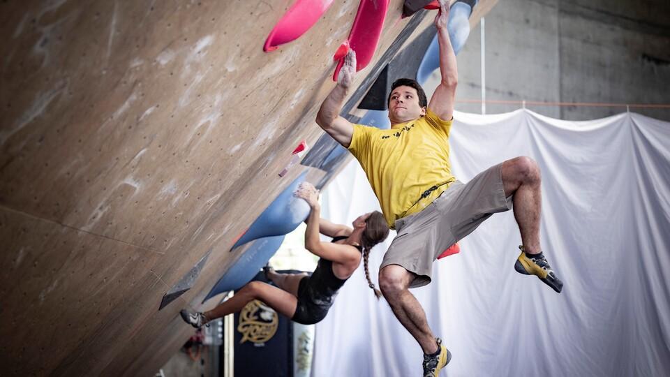 Poster of Swiss Climbing Cup, Zürich: Boulder SM - Final U19 Männer