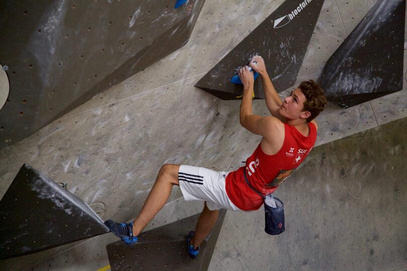 Poster Bächli Bergsport Swiss Climbing Cup, Biel: Bouldern, Final Elite