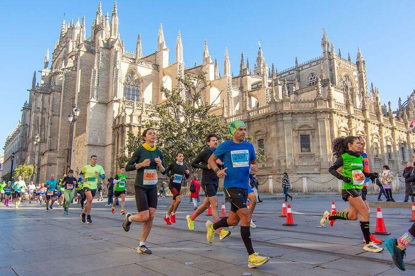 Poster Leichtathletik: Sevilla Marathon