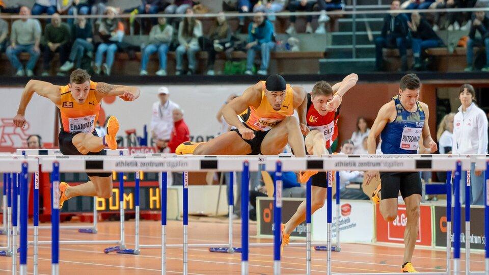 Poster Leichtathletik: Hallen Schweizer Meisterschaft, Tag 1