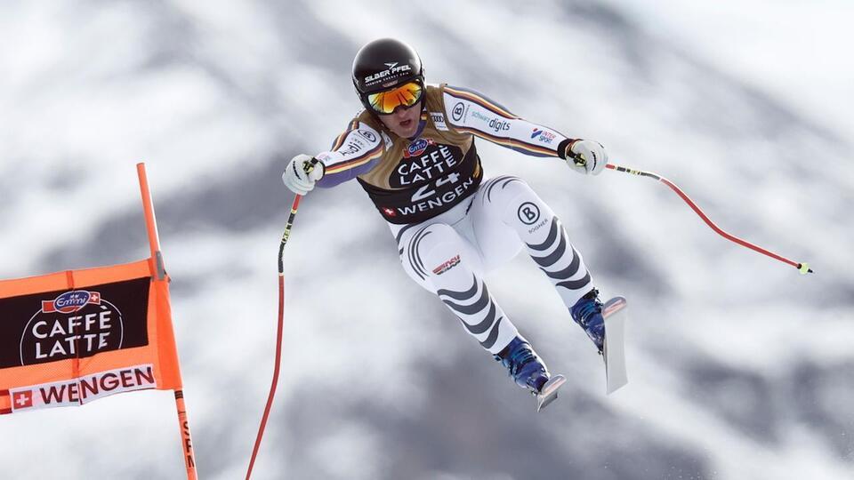 Poster Ski Alpin: Int. Deutsche Meisterschaften, Abfahrt, Männer