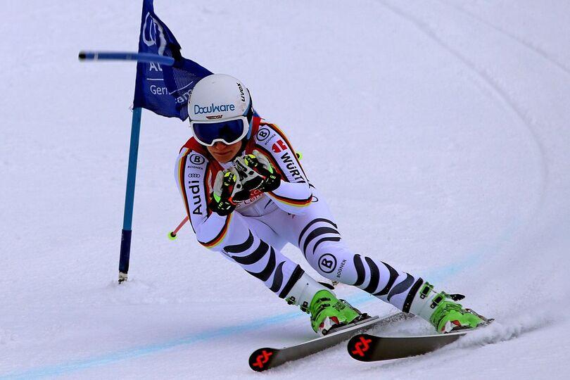 Poster of Ski Alpin: Int. Deutsche Meisterschaften Frauen, Riesenslalom, 2. Lauf