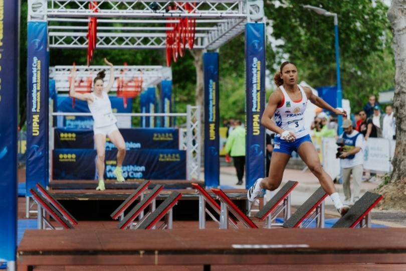 Poster UIPM Modern Pentathlon: Weltcup Pazardzhik, Frauen, Halbfinal B
