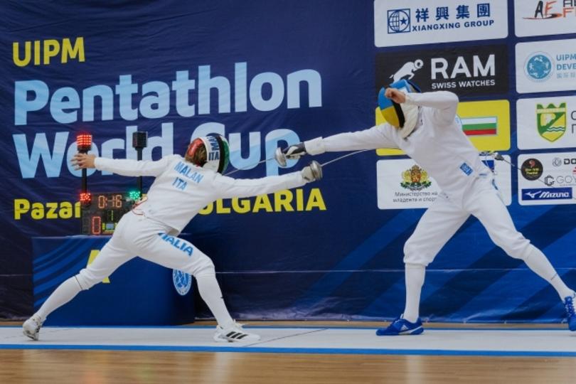Poster of UIPM Modern Pentathlon: Weltcup Pazardzhik, Männer, Halbfinal A