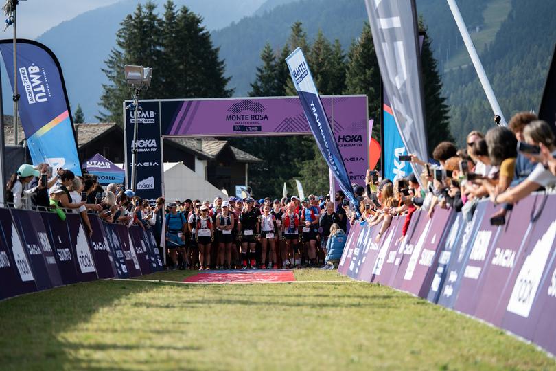 Poster Trailrunning: Monte Rosa WalserWaeg by UTMB (50K + 100M Ziel)