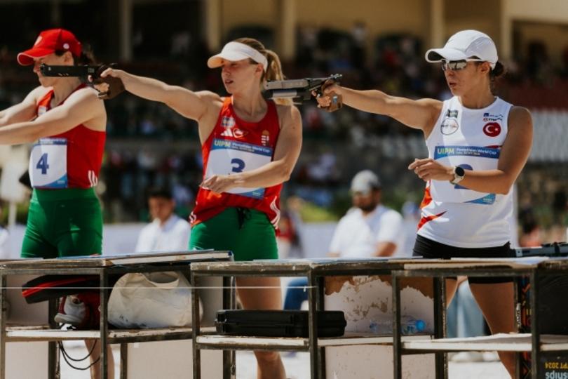 Poster UIPM Pentathlon: Junioren-WM, Frauen, Final