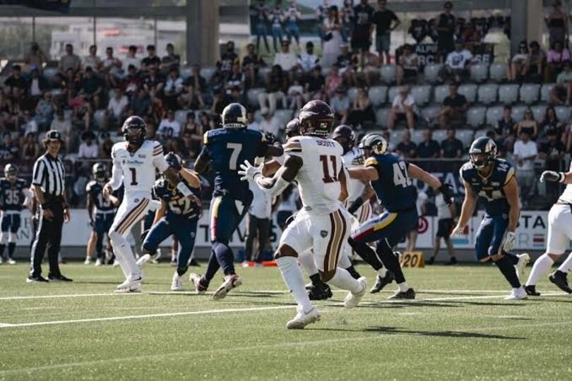 Poster of American Football: League Europe, Rhine Fire vs. Alpine Rams