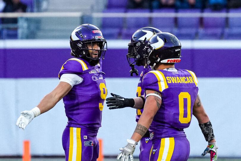 Poster of American Football: League Europe, Vienna Vikings vs. London Warriors, 1. Halbfinal