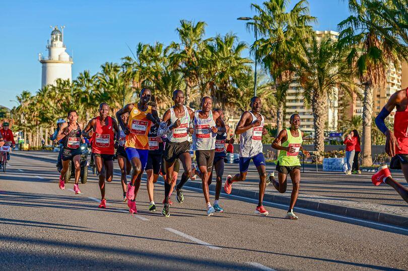 Poster Leichtathletik: Malaga Marathon