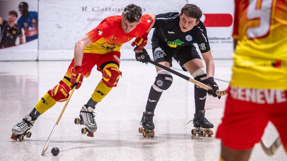 Poster Rollhockey, Harvest National League - Qualifikation: Genève RHC vs. RHC Diessbach