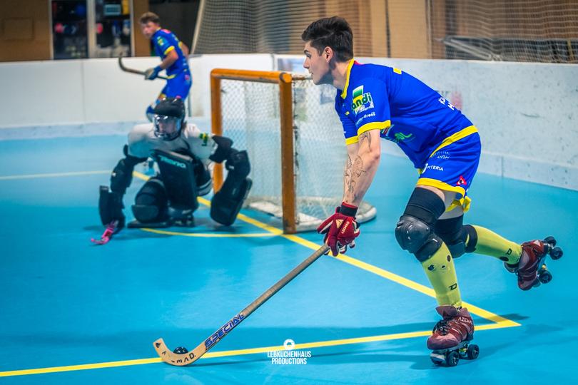 Poster Rollhockey, Harvest National League - Qualifikation: RSC Uttigen vs. SC Thunerstern