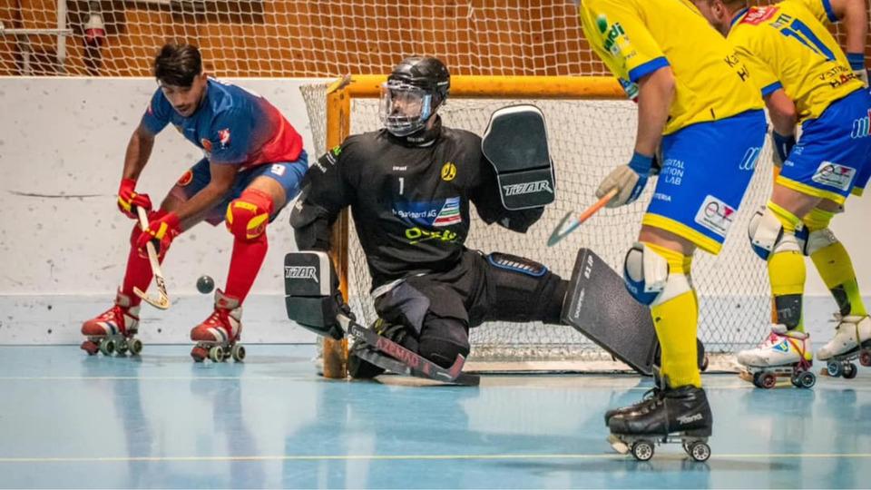 Poster Rollhockey, Harvest National League - Qualifikation: RSC Uttigen vs. Genève RHC
