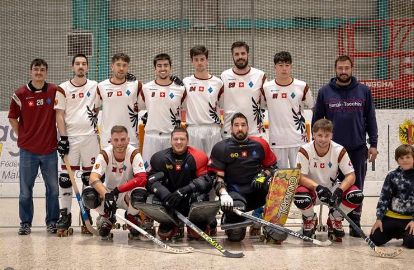Poster Rollhockey, Ligacup, Halbfinal: RHC Dornbirn II vs. Jet RC Genève