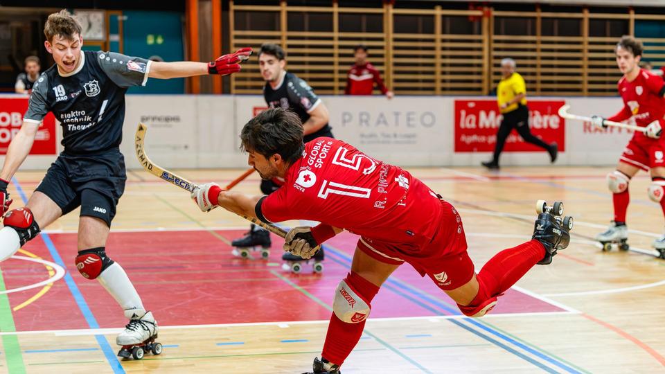 Poster Rollhockey Harvest National League - Playout: RHC Wolfurt vs. Pully RHC