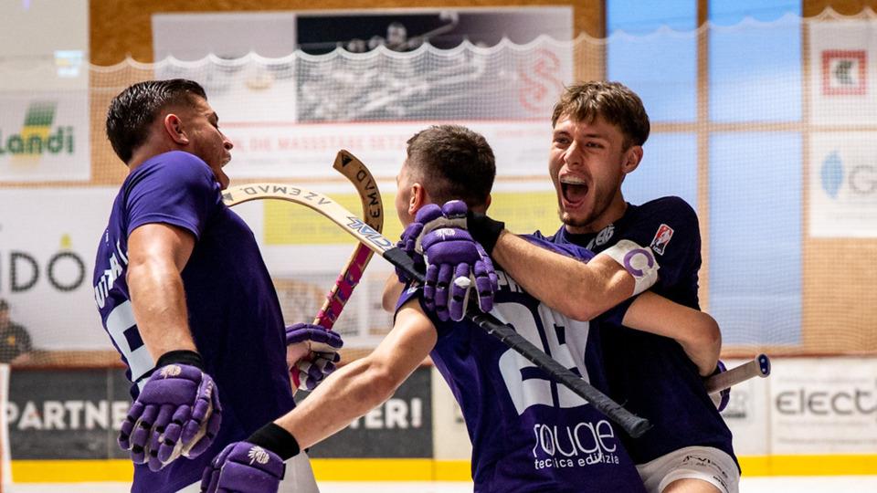 Poster Rollhockey Harvest National League - Playoff: RC Biasca vs. RHC Diessbach