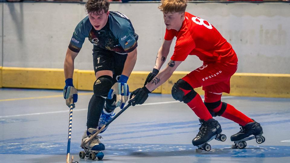 Poster Rollhockey Alpencup – Qualifikation: Deutschland vs. Österreich