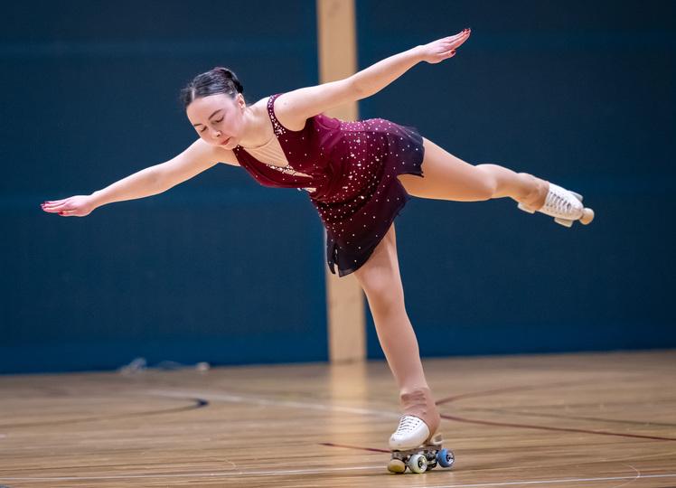 Poster Rollkunstlauf Nat. Kürwettkampf: Kurzküren Espoirs bis Elite und Solotanz Styledance