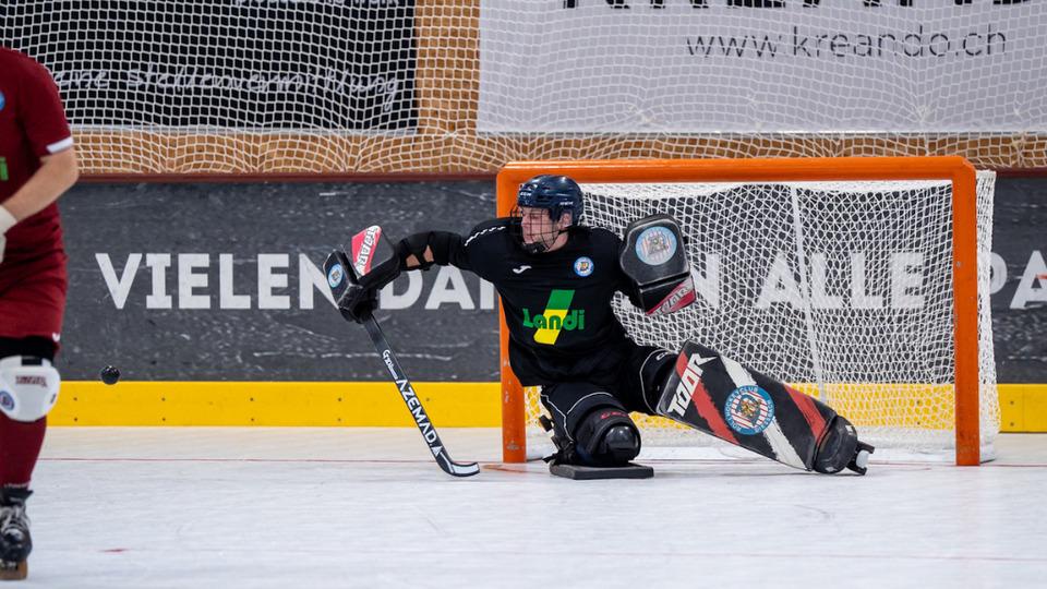 Poster Rollhockey, Harvest National League - Qualifikation: RHC Diessbach vs. Pully RHC