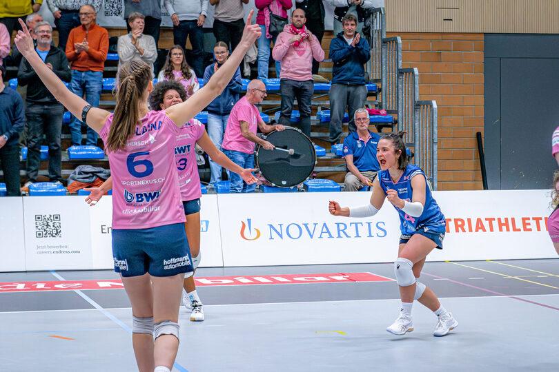 Poster of Volleyball, NLA Frauen, Playoff-Viertelfinal: Sm'Aesch Pfeffingen - VBC Cheseaux